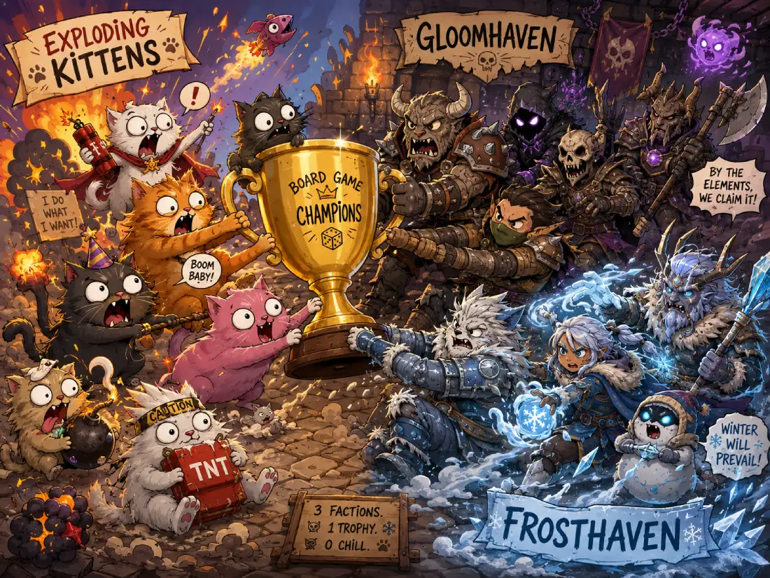 Three Indie Board Games That Struck Gold on Kickstarter